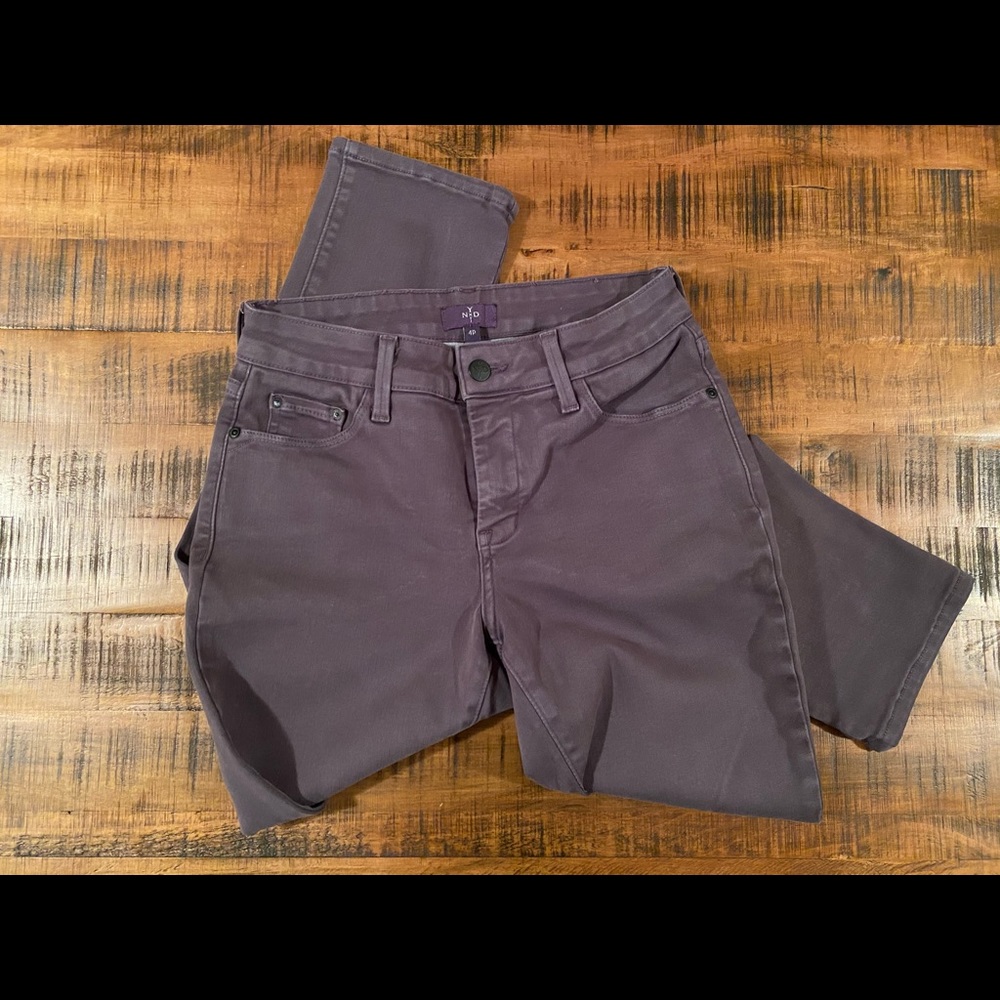 Gray NYDJ Skinny Jeans-